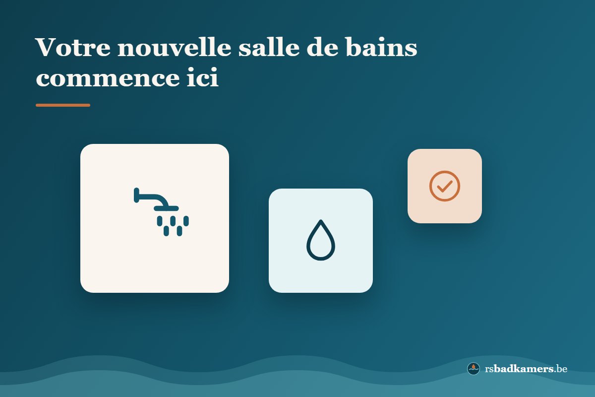 Planifier une nouvelle salle de bains et comparer des devis en Belgique